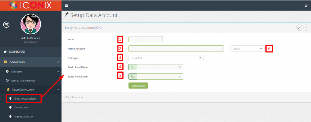 Tutorial Setup Data Account | Tutorial