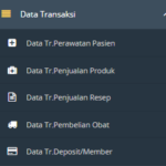 Tutorial Menu Data Transaksi “Klinik Kecantikan”