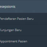 Tutorial Menu Resepsionis “Klinik Gigi”