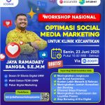 Workshop Nasional: Optimasi Social Media Marketing Untuk Klinik Kecantikan — GRATIS!